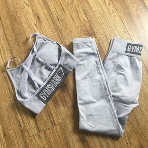 gymshark High waisted flex set size large